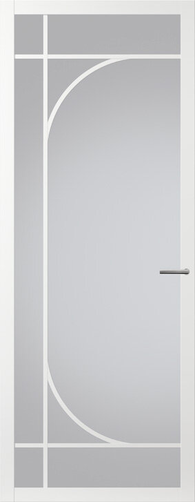 Binnendeur met glas NC104 | Nuance