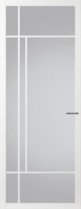 Binnendeur met glas NC201 | Nuance