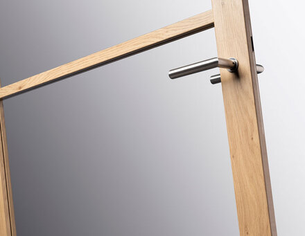 Binnendeur met glas NDB903 | Nova design | Licht eiken | Svedex